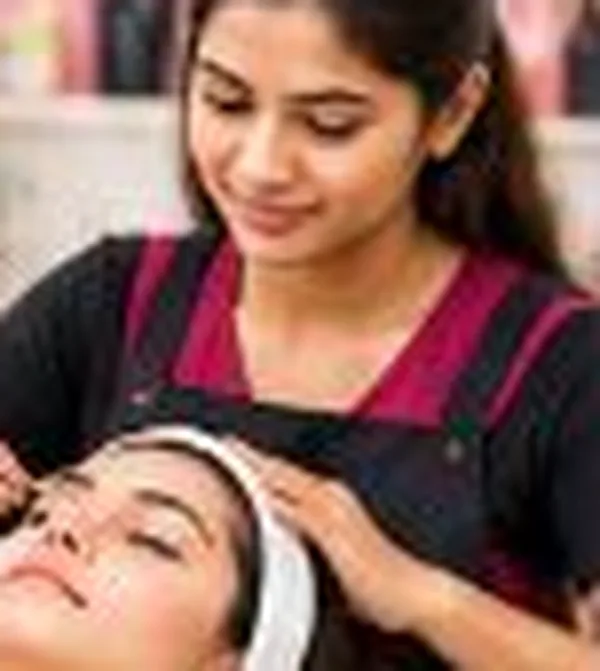 Beautician course practical training